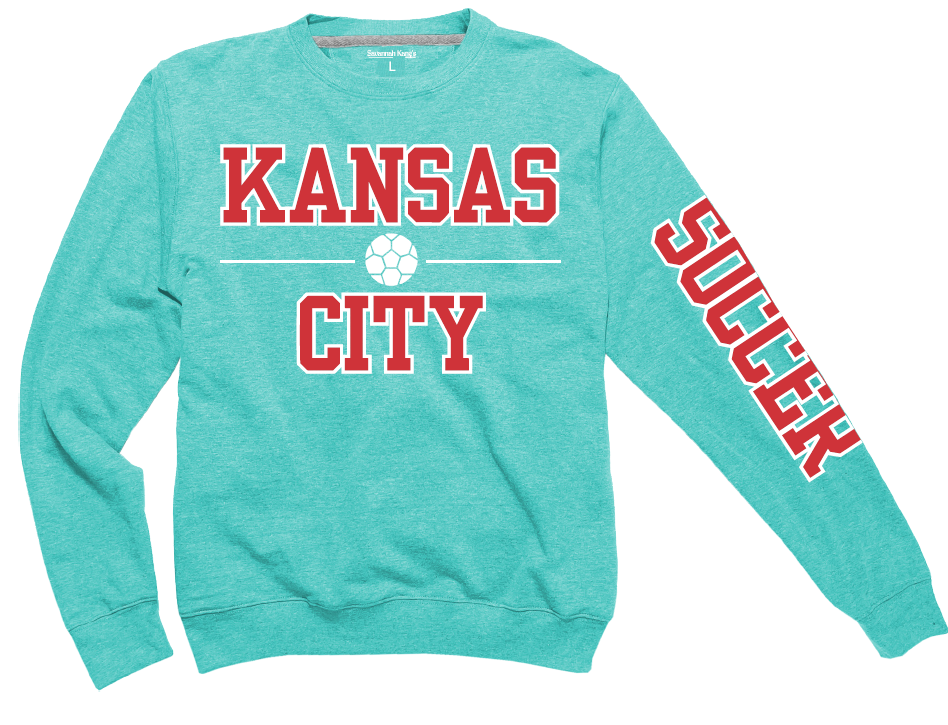 KC Soccer Teal Sweatshirt