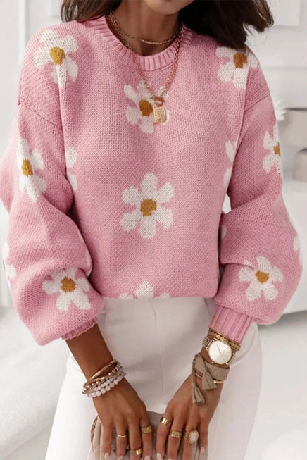 Floral Sweater