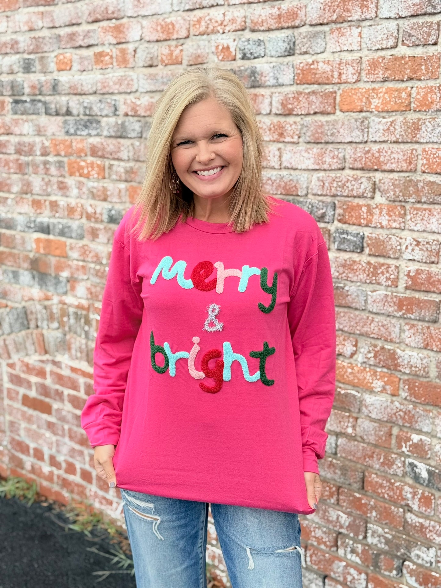 Merry & Bright Top