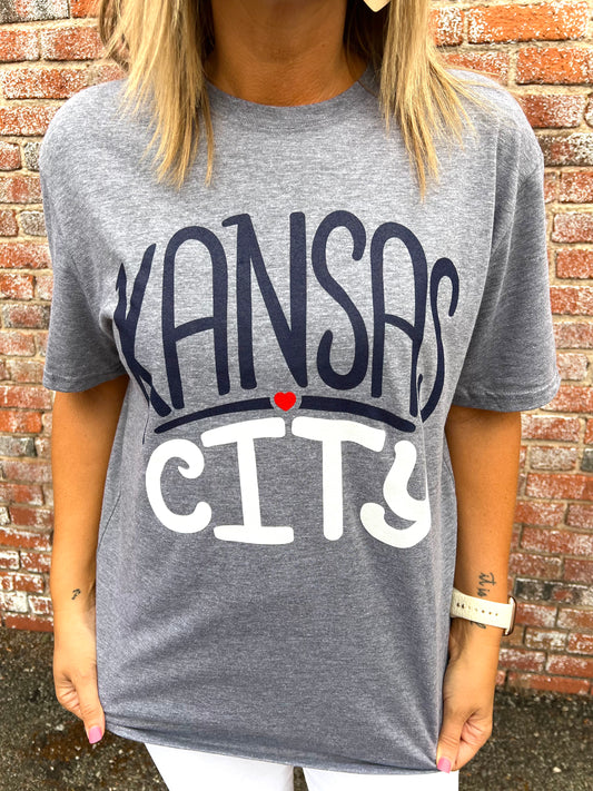 Savannah KC Gray Tee